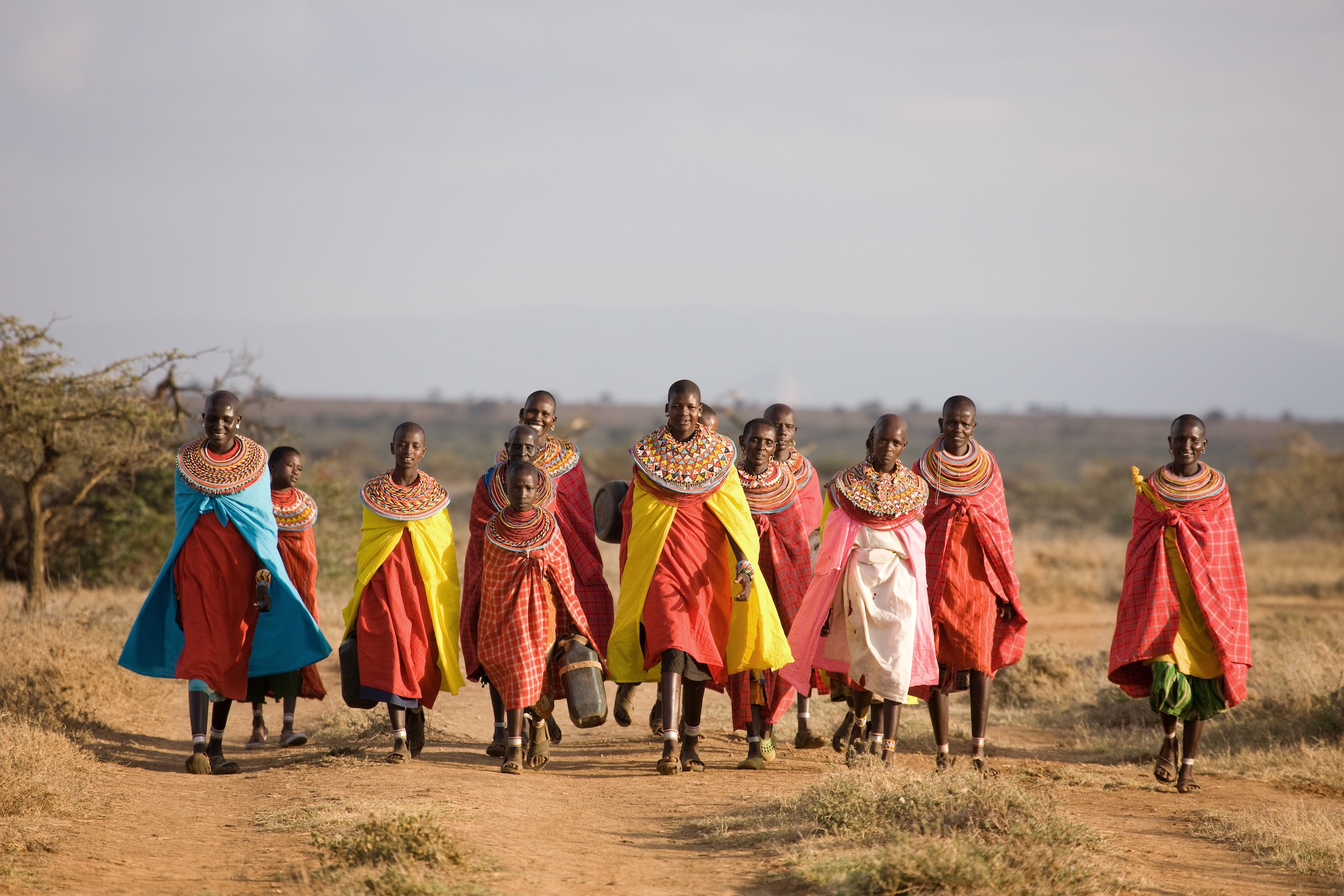 Locals at Ol Malo, Kenya