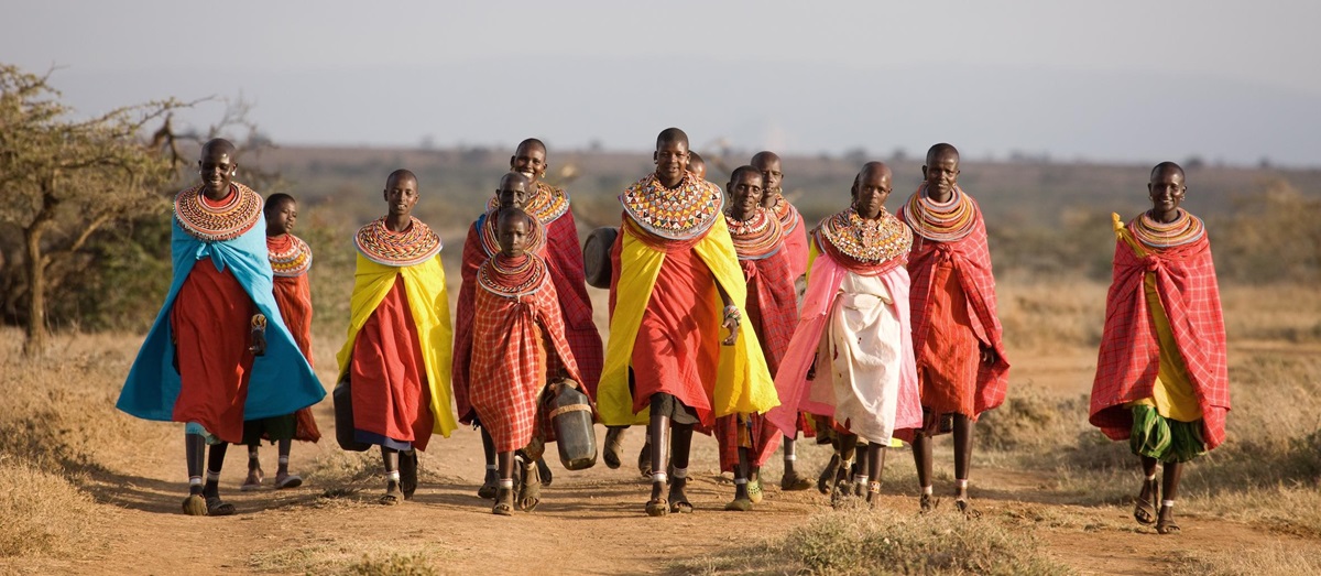 Locals at Ol Malo, Kenya