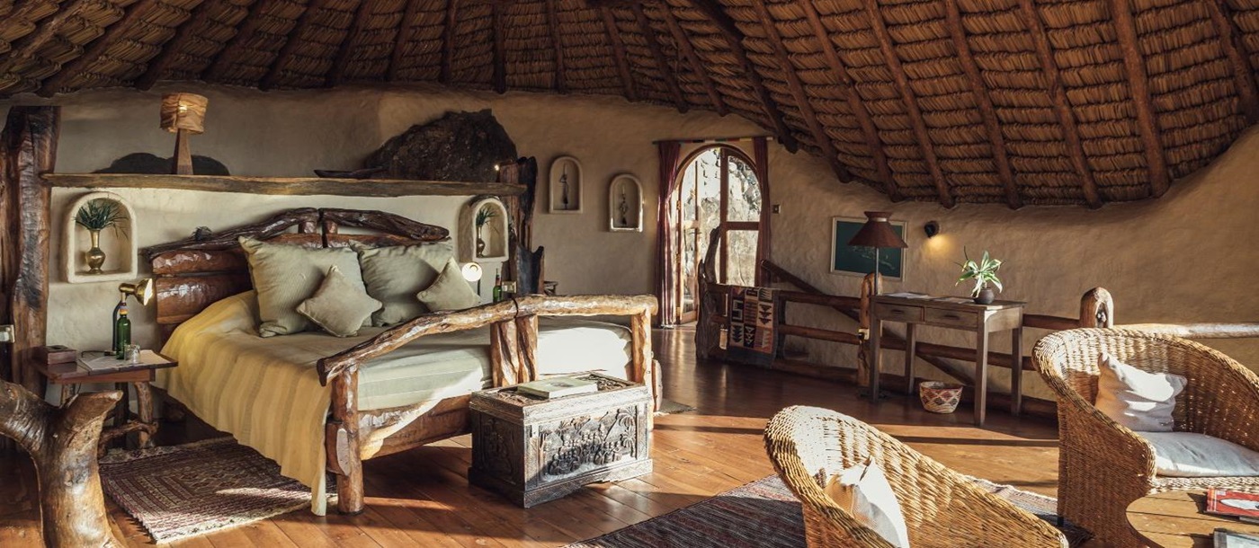 Bedroom at Ol Malo Lodge, Kenya