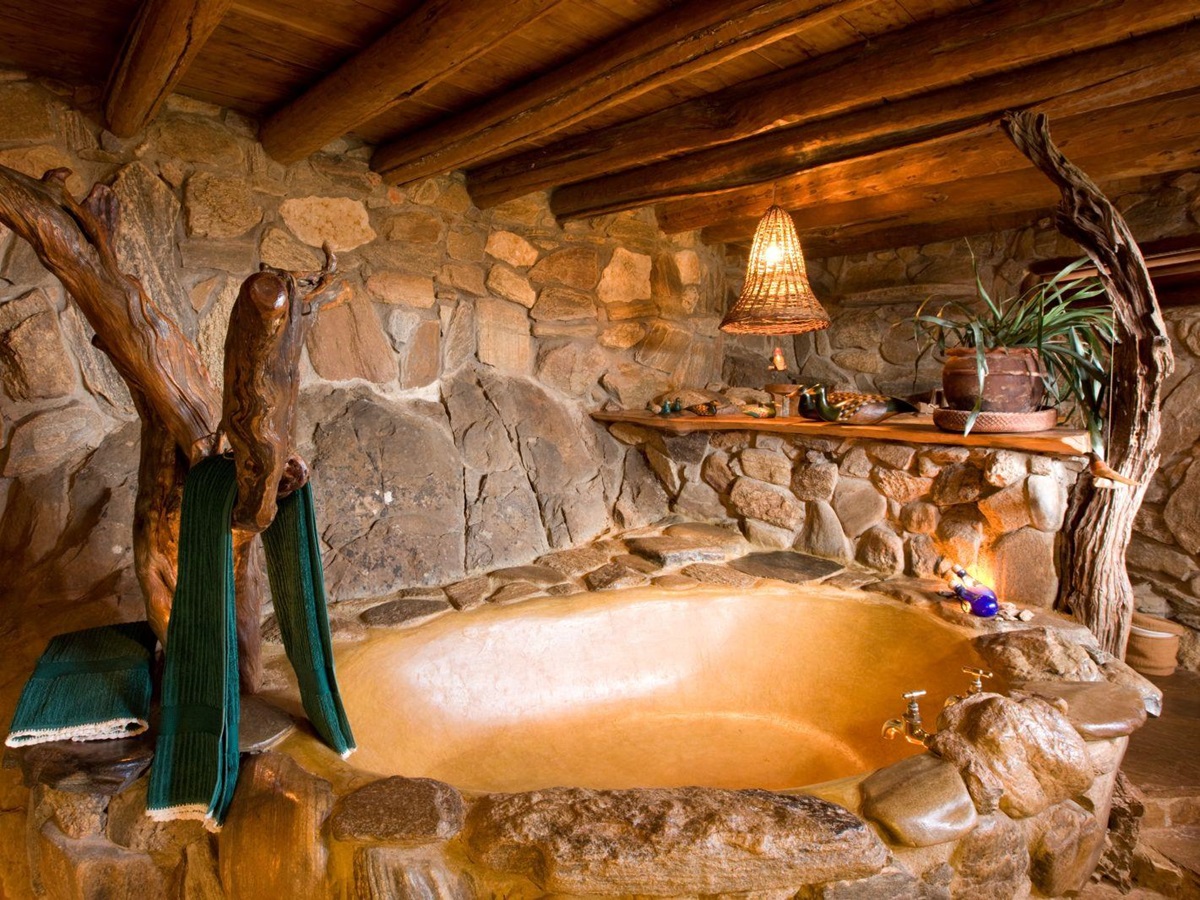 Bathroom at Ol Malo Lodge in Kenya