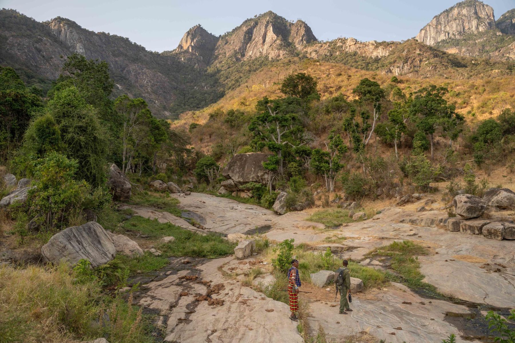 Bush walk from Sarara Camp in Kenya