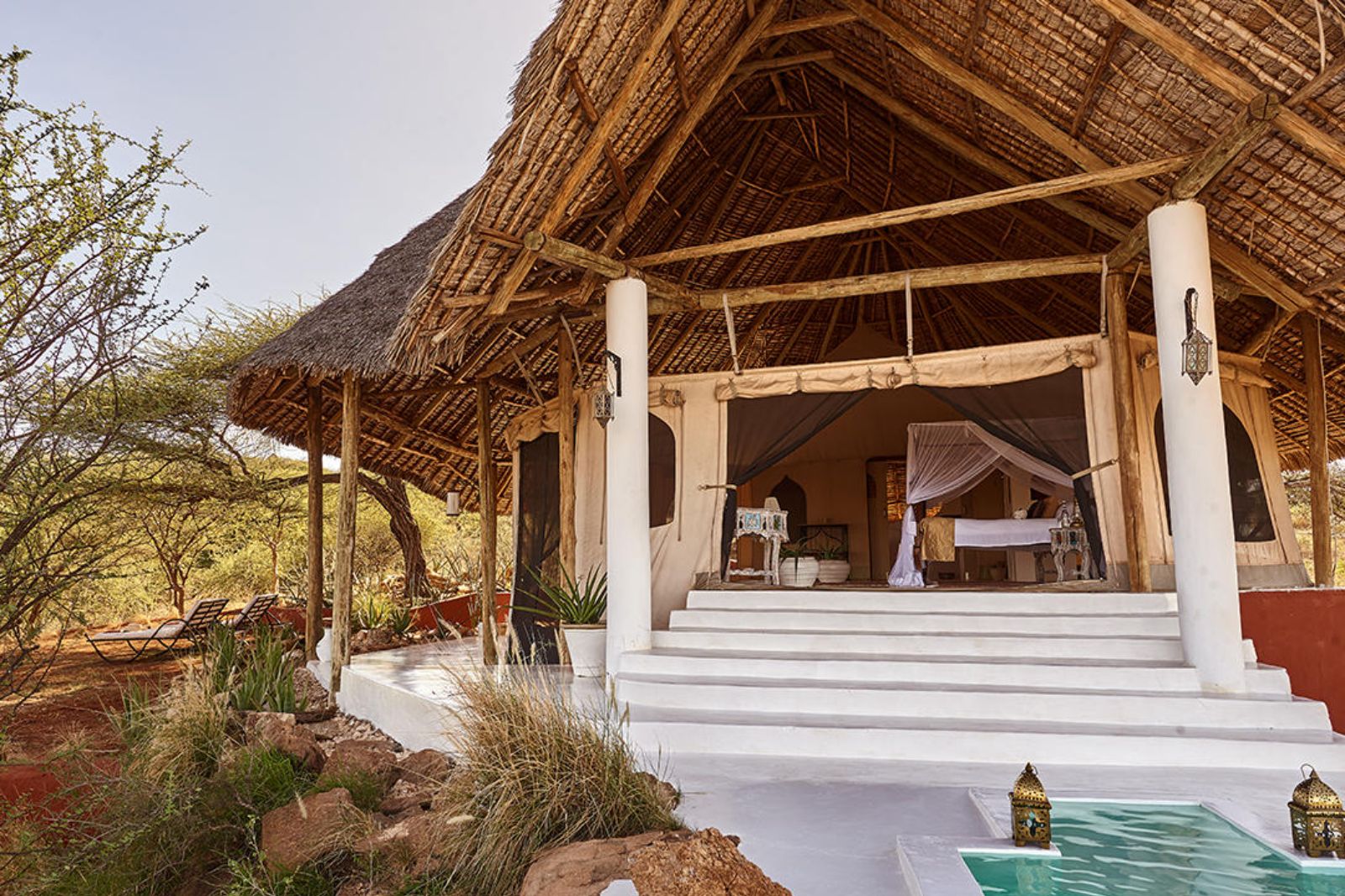 Luxury Suite exterior at Sasaab Samburu
