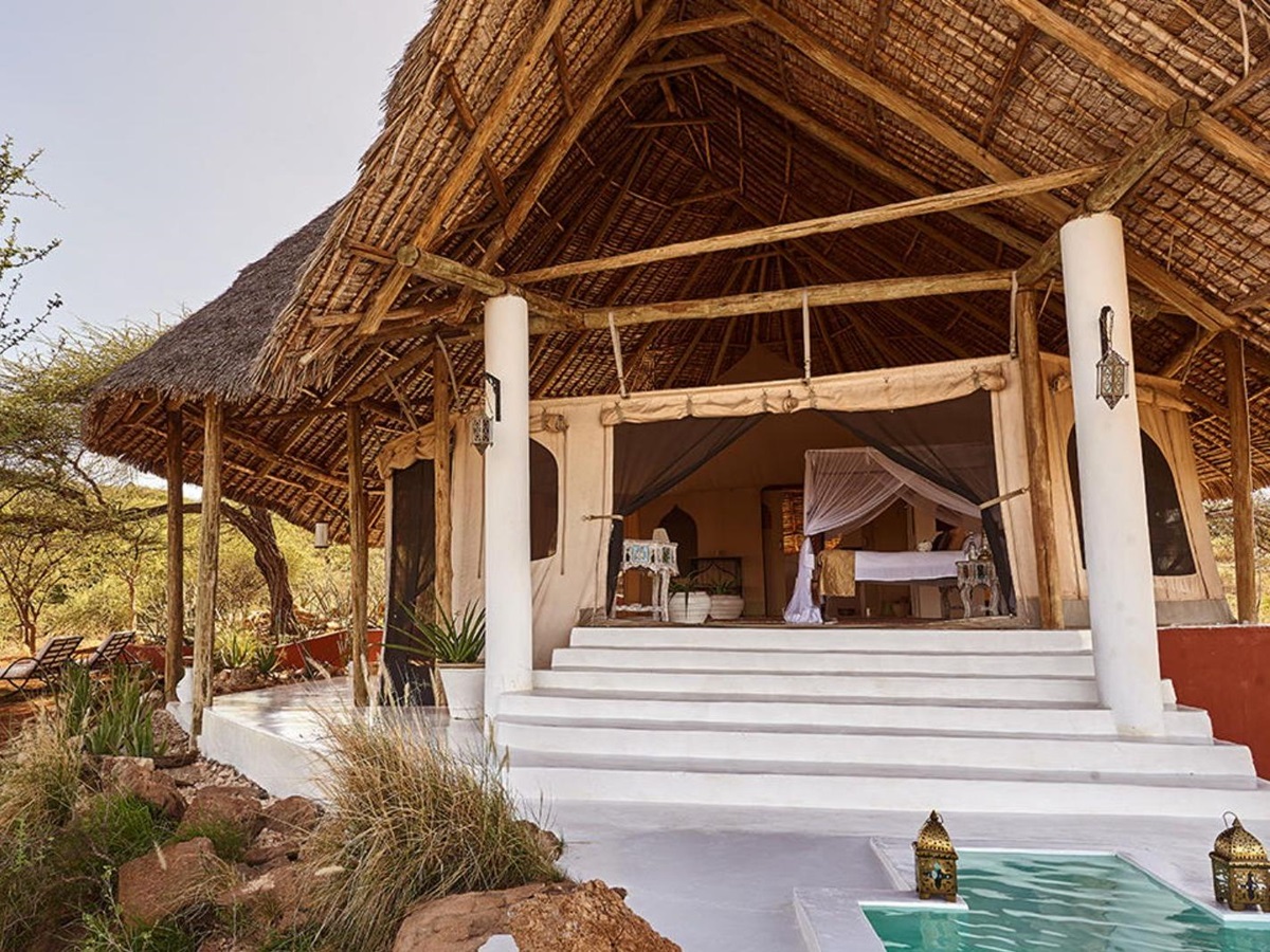Luxury Suite exterior at Sasaab Samburu