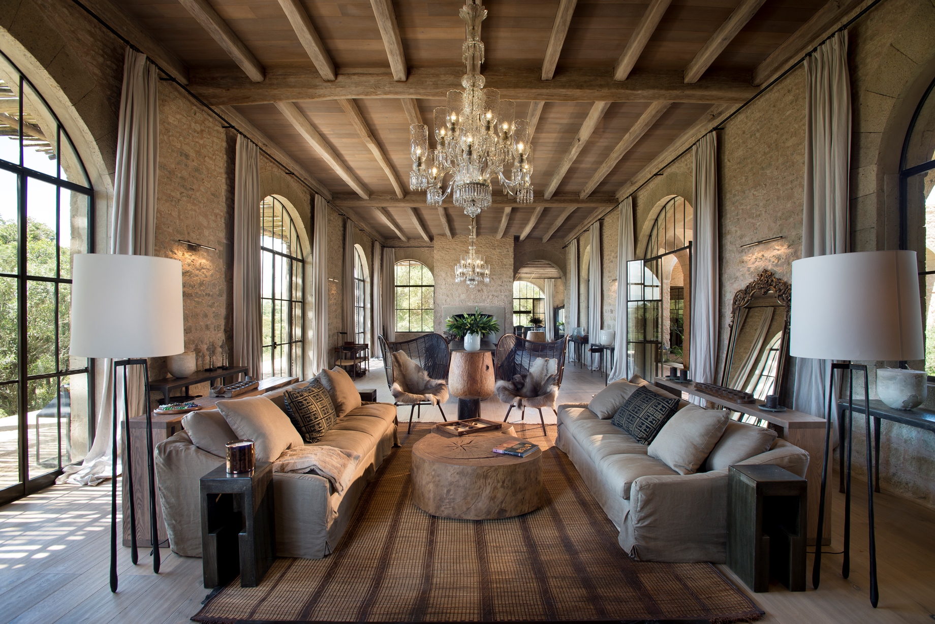 Living room at Arijiju, Kenya