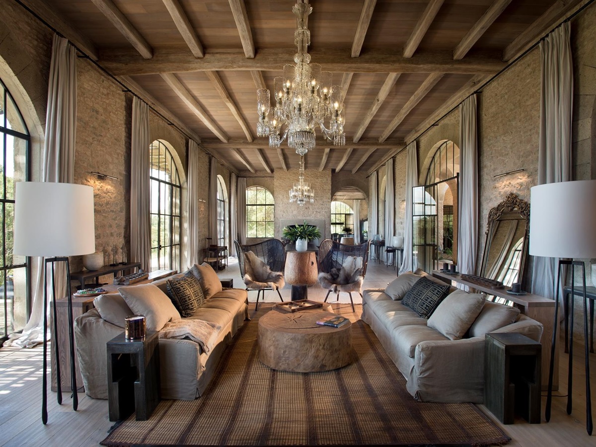 Living room at Arijiju, Kenya