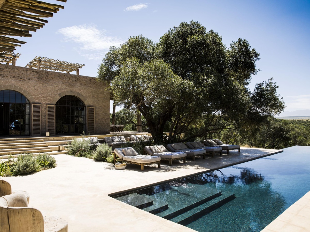 Pool and view at Arijiju, Kenya