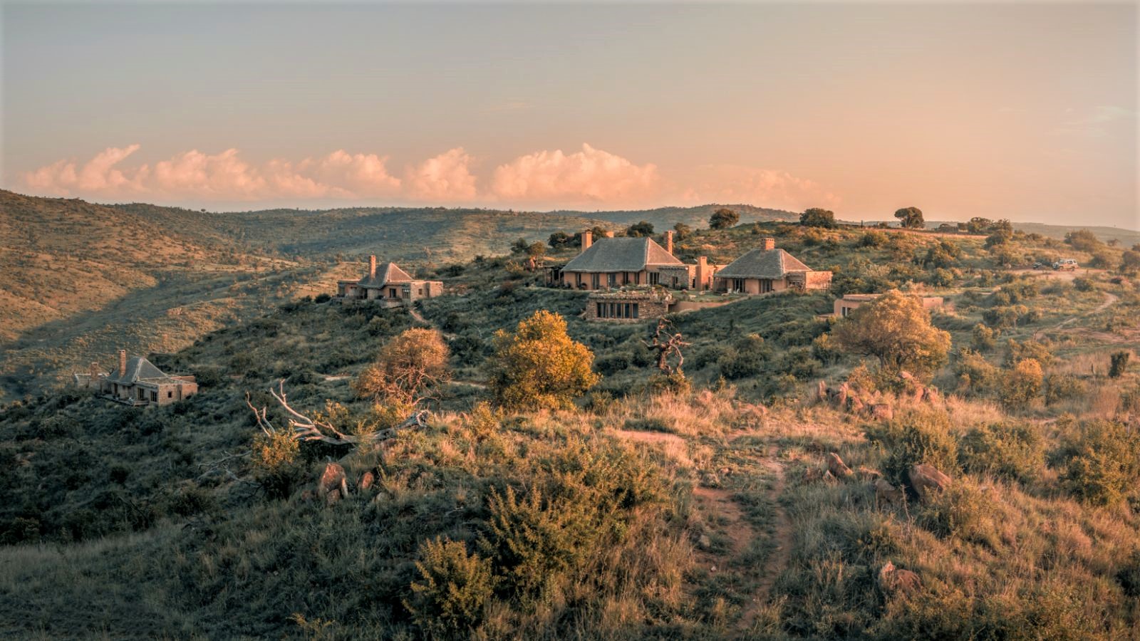 Exterior view of Lengishu in Laikipia in Kenya