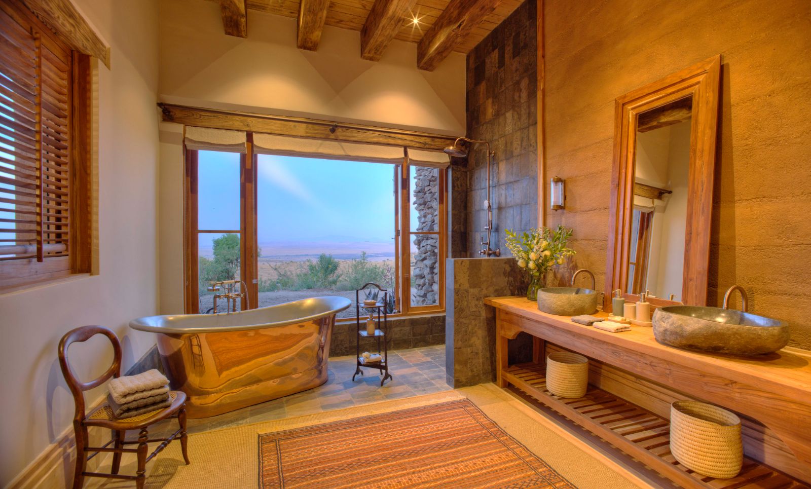 Goshawk villa at :engishu private house in Laikipia in Kenya