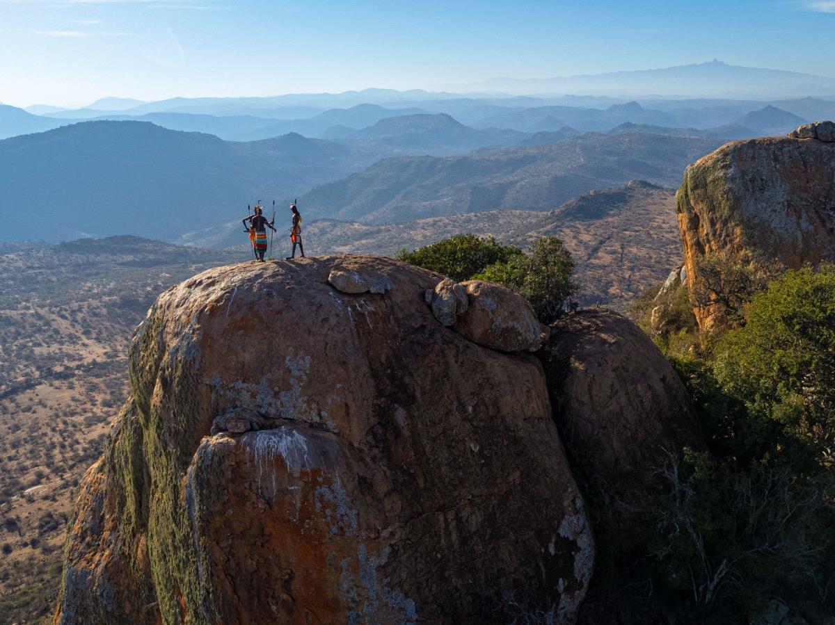 Warriors Summit on the Laikipia Plateau near Ol Lentille private house in Kenya