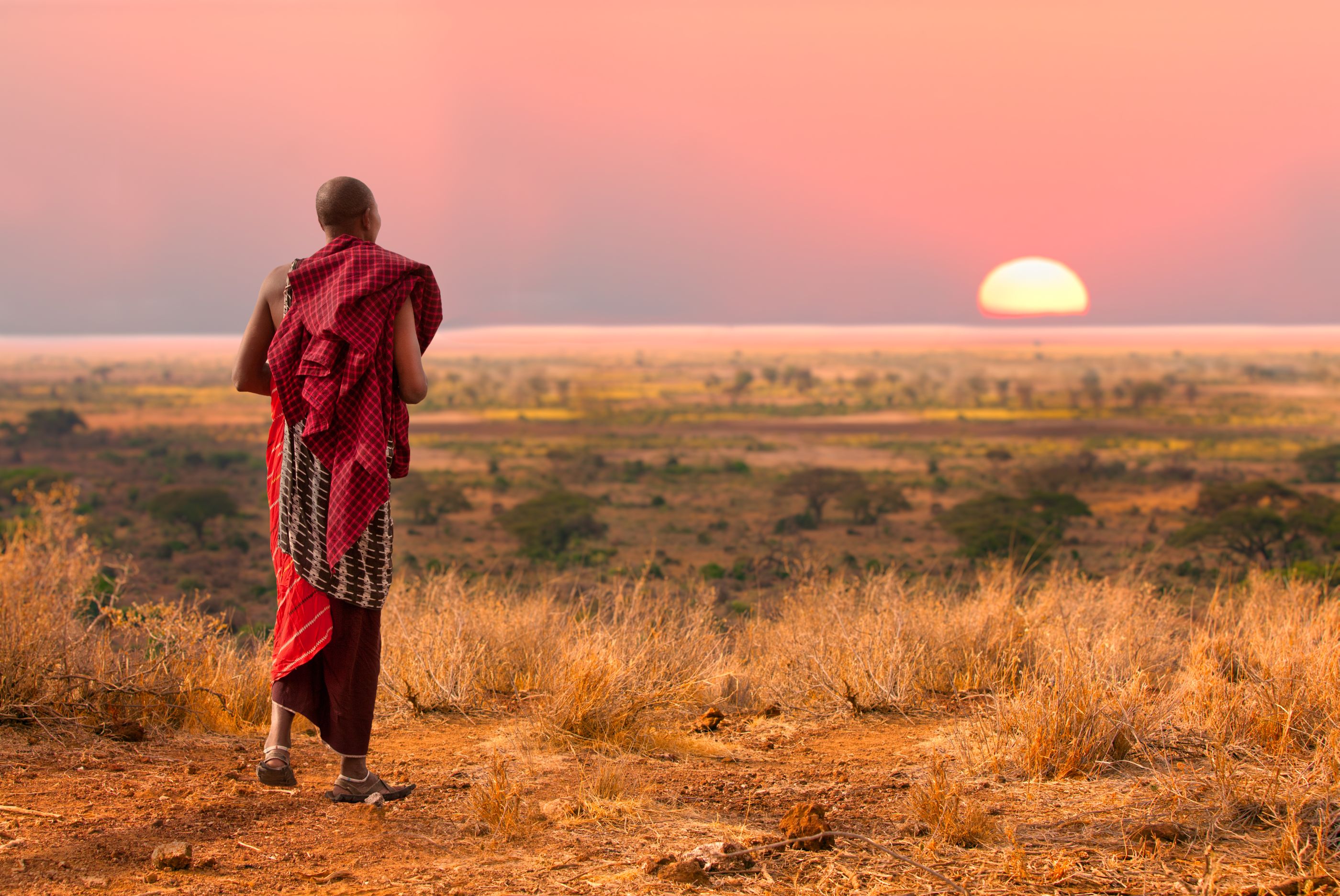 Masai warrior in Kenya