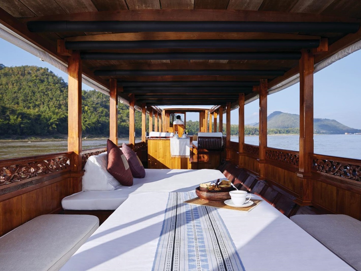 Boat excursion near La Residence Phao Vao in Luang Prabang, Laos