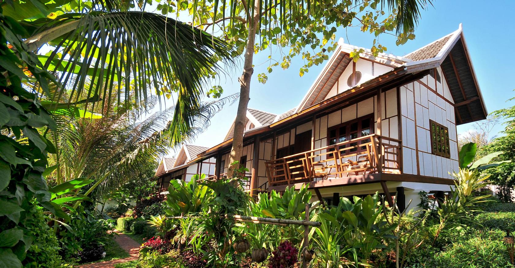 exterior of muang la, laos