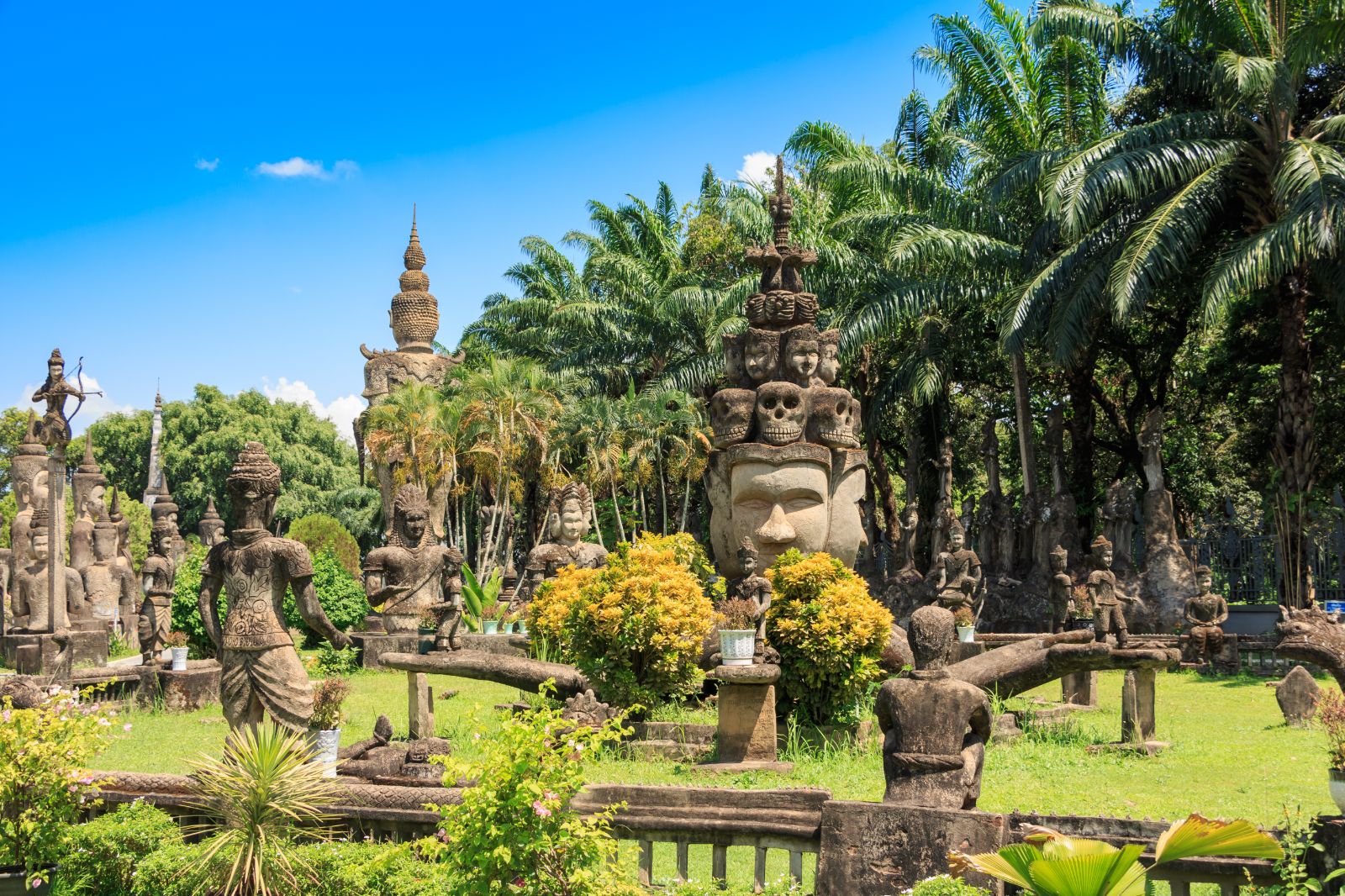 Buddha Park in Laos