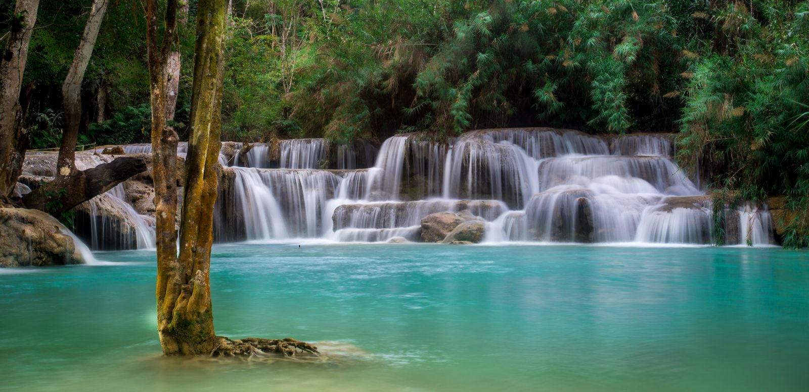 Waterfalls in Laos
