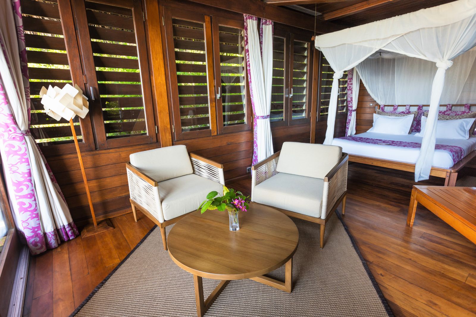 Villa guest suite at Anjajavy L'Hotel in Madagascar
