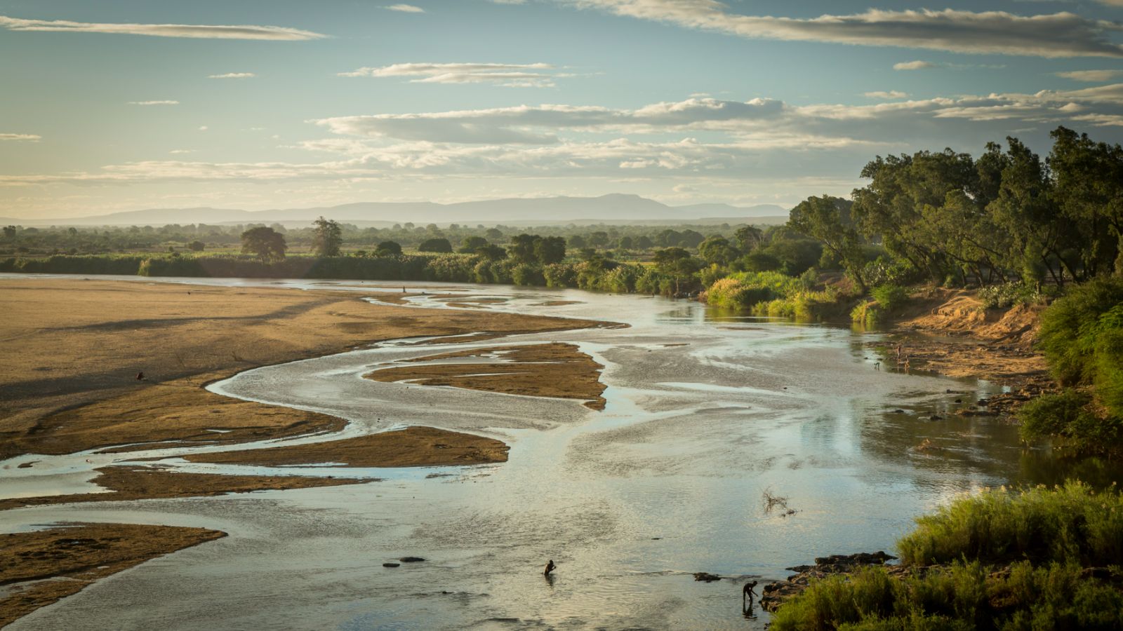 Ambo Sari river on the grounds of Mandrare River Camp in Madagascar