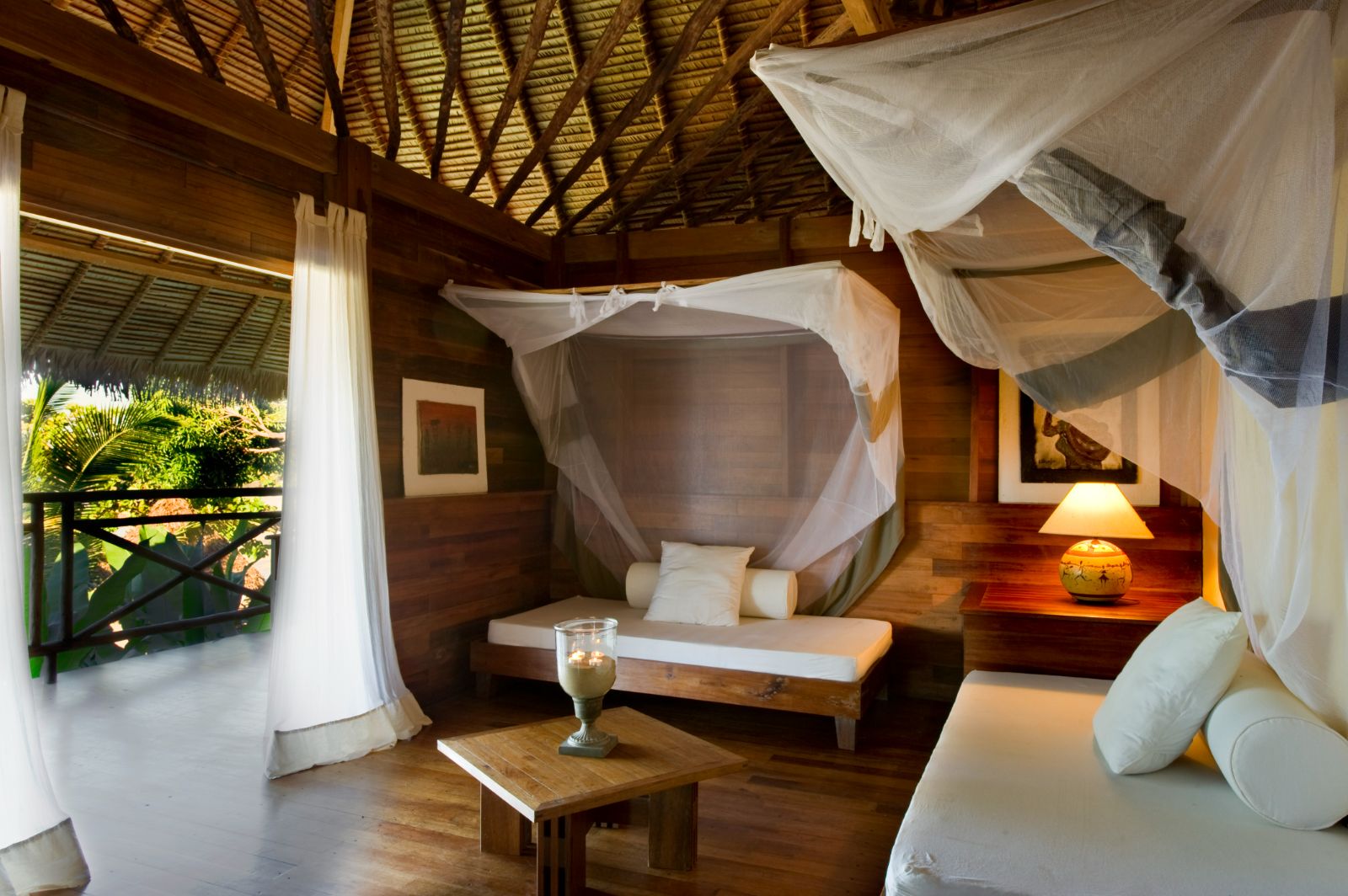 Guest suite at Tsara Komba in the Nosy Be archipelago in Madagascar