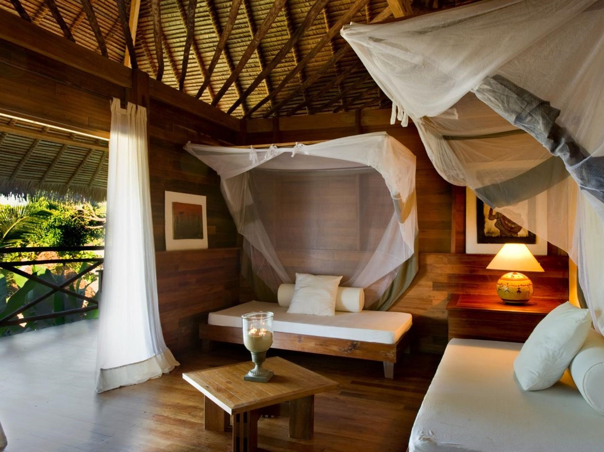Guest suite at Tsara Komba in the Nosy Be archipelago in Madagascar