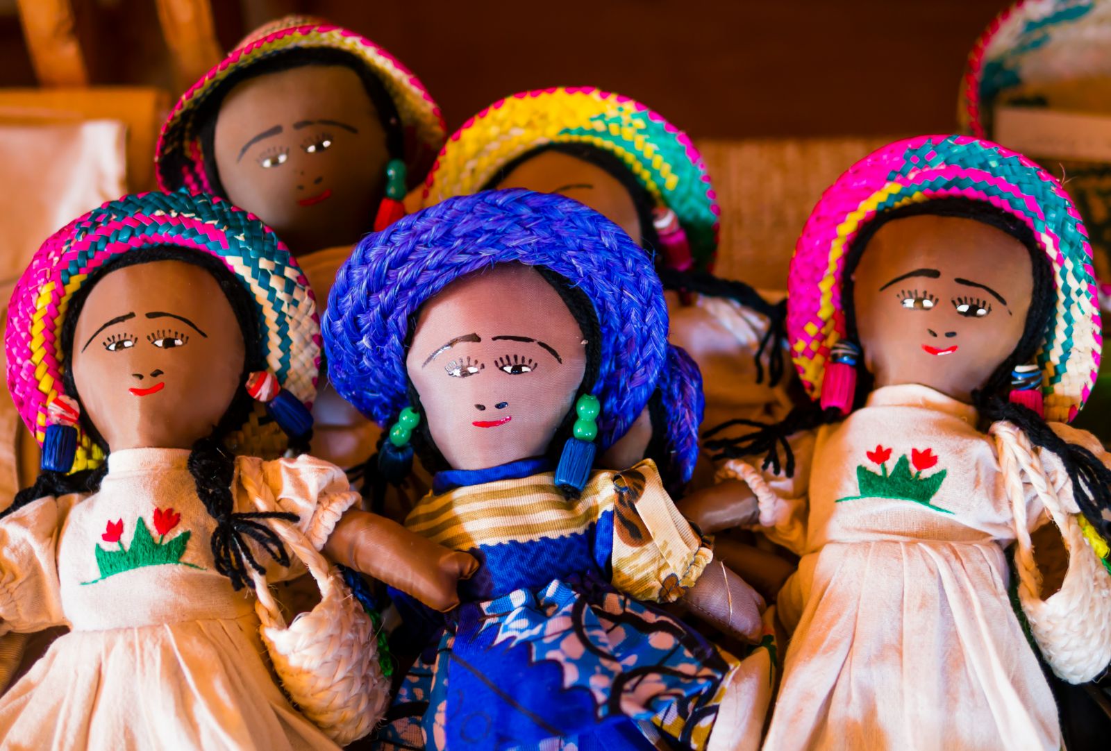 Cultural Madagascan dolls