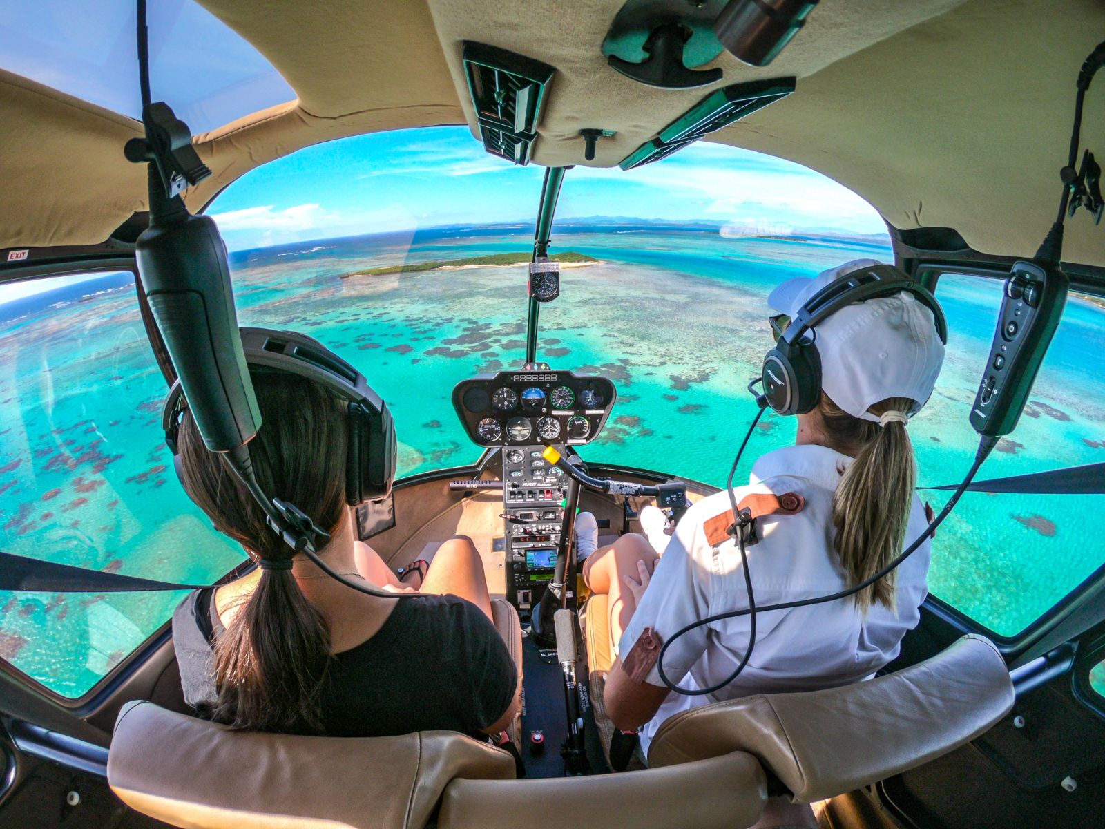 Helicopter tour of Madagascar from Miavana