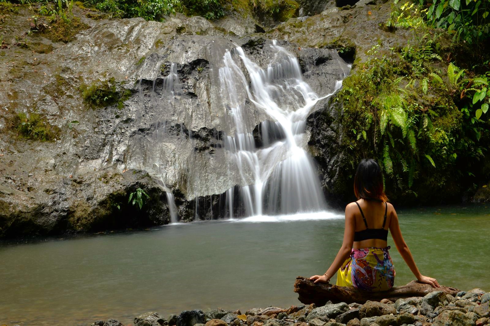 Waterfall at Borneo Rainforest Lodge in Malaysia's Danum Valley