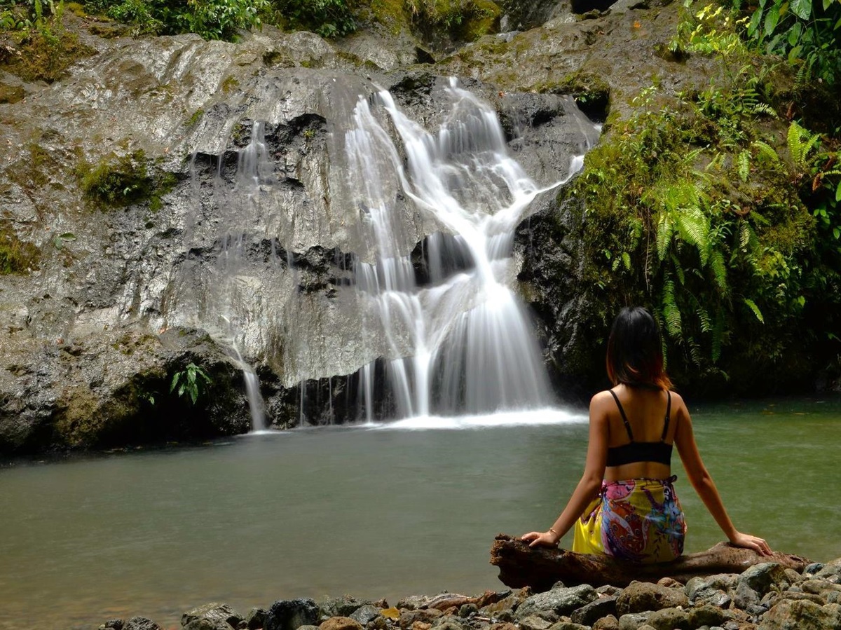 Waterfall at Borneo Rainforest Lodge in Malaysia's Danum Valley