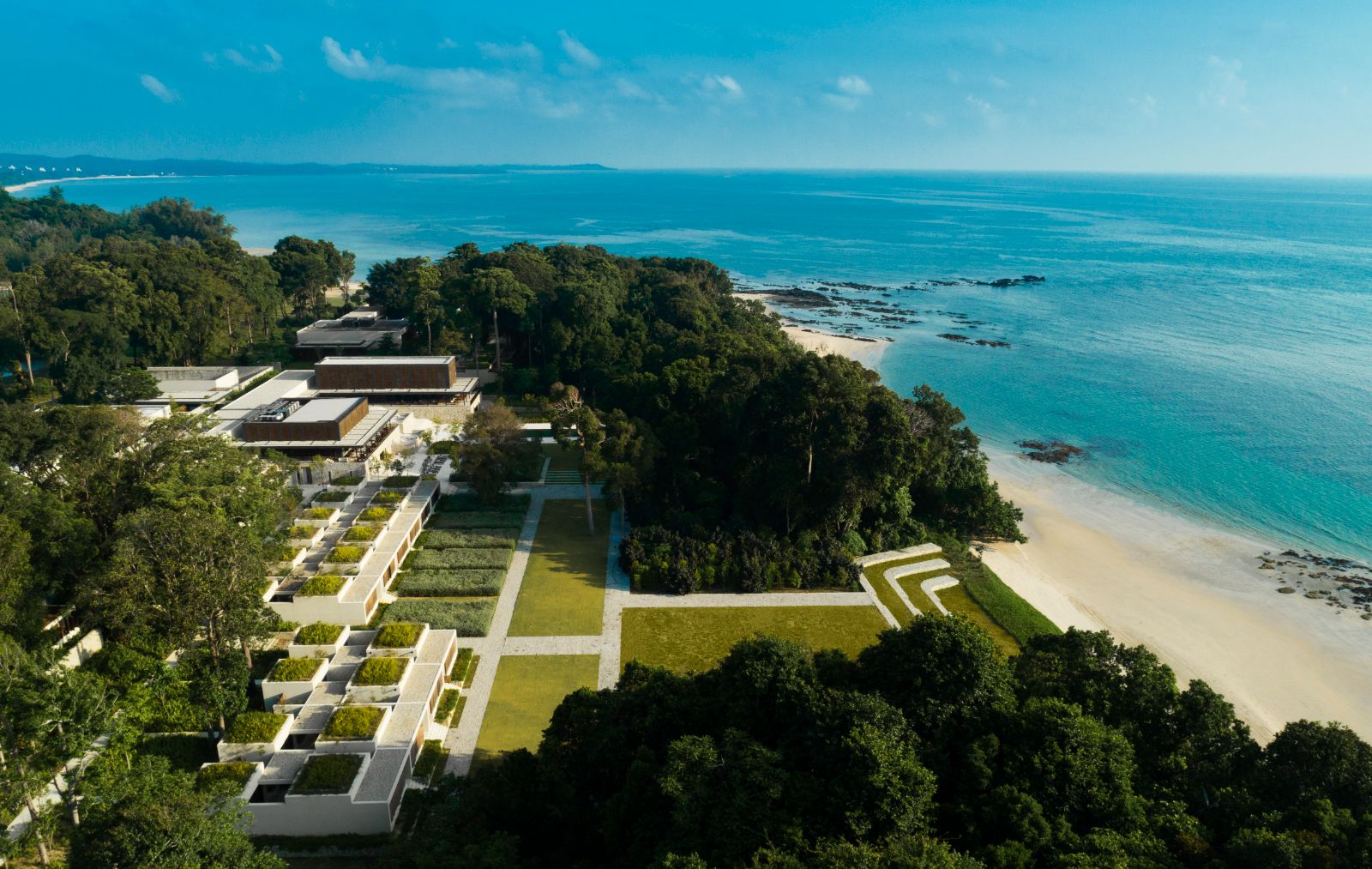 Aerial view of the One&Only Desaru Resort in Malaysia