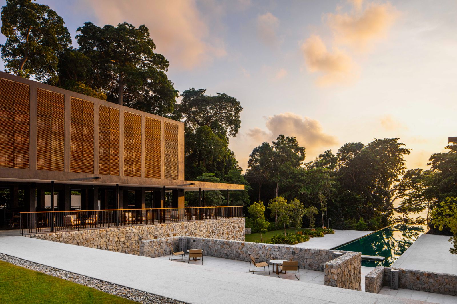 Main building at One&Only Desaru Resort in Malaysia
