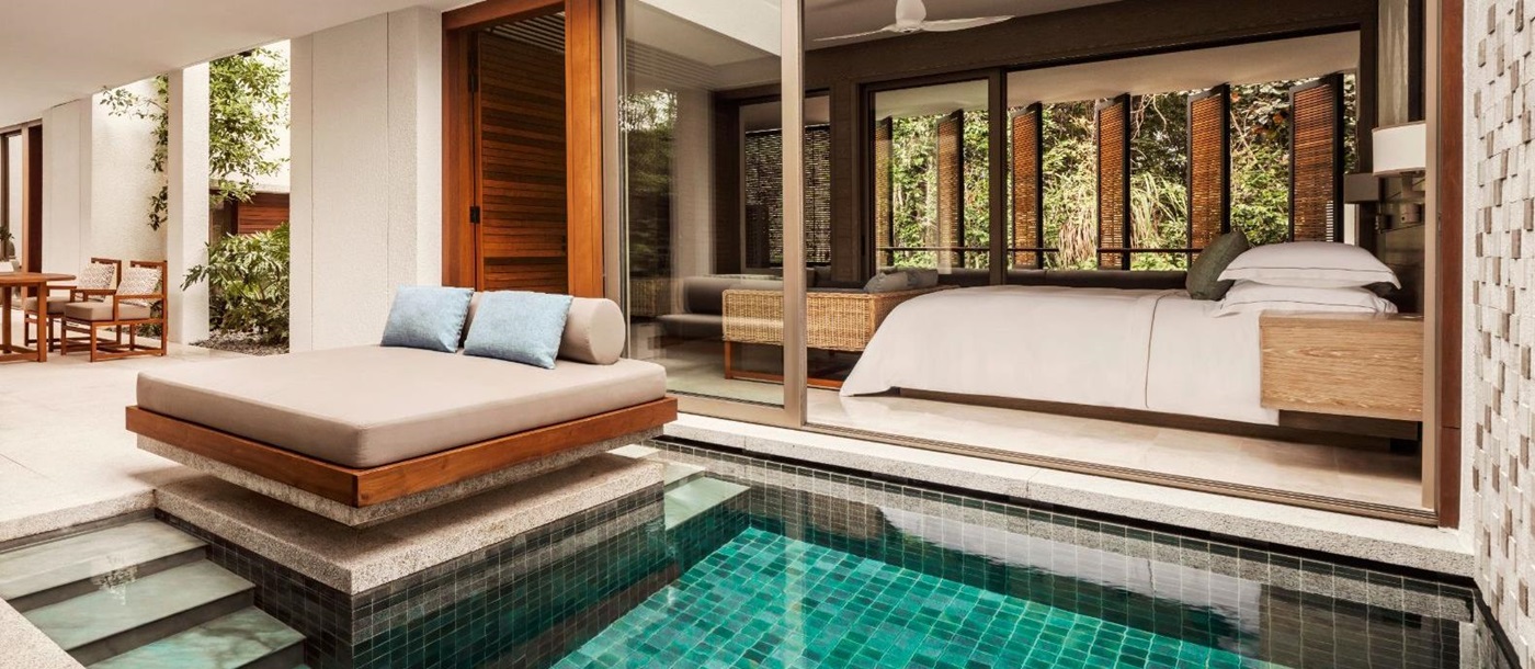 Rainforest suite at One&Only Desaru Resort in Malaysia