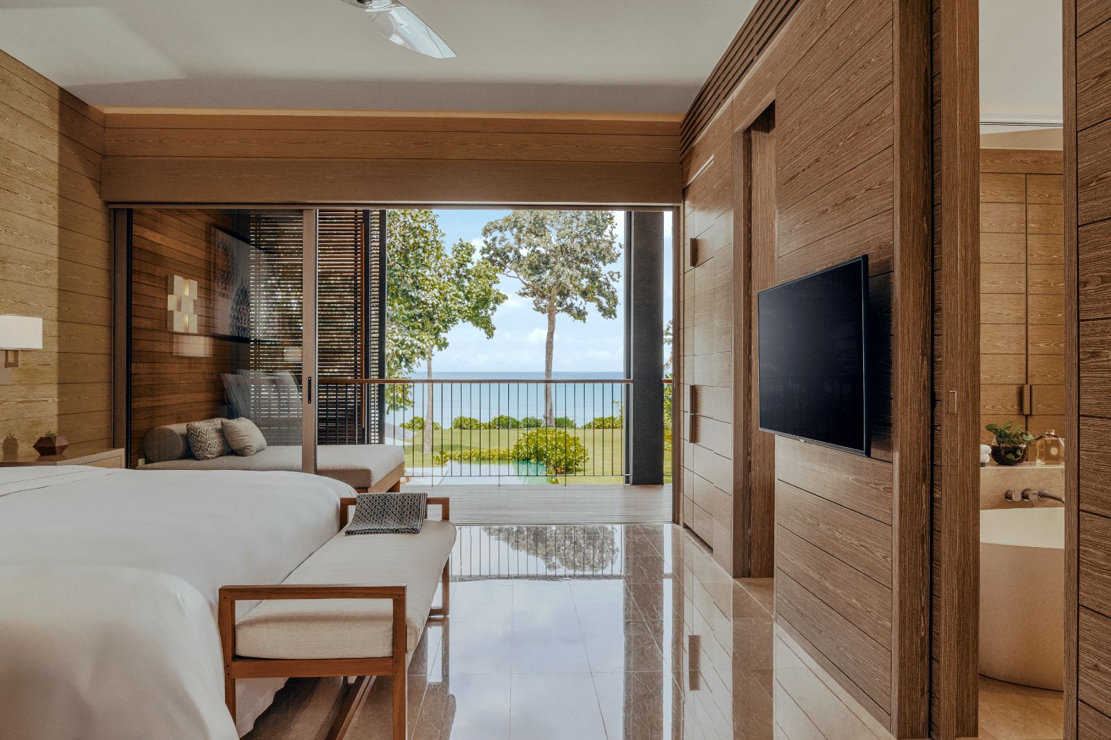 Villa one interior at One&Only Desaru Resort in Malaysia