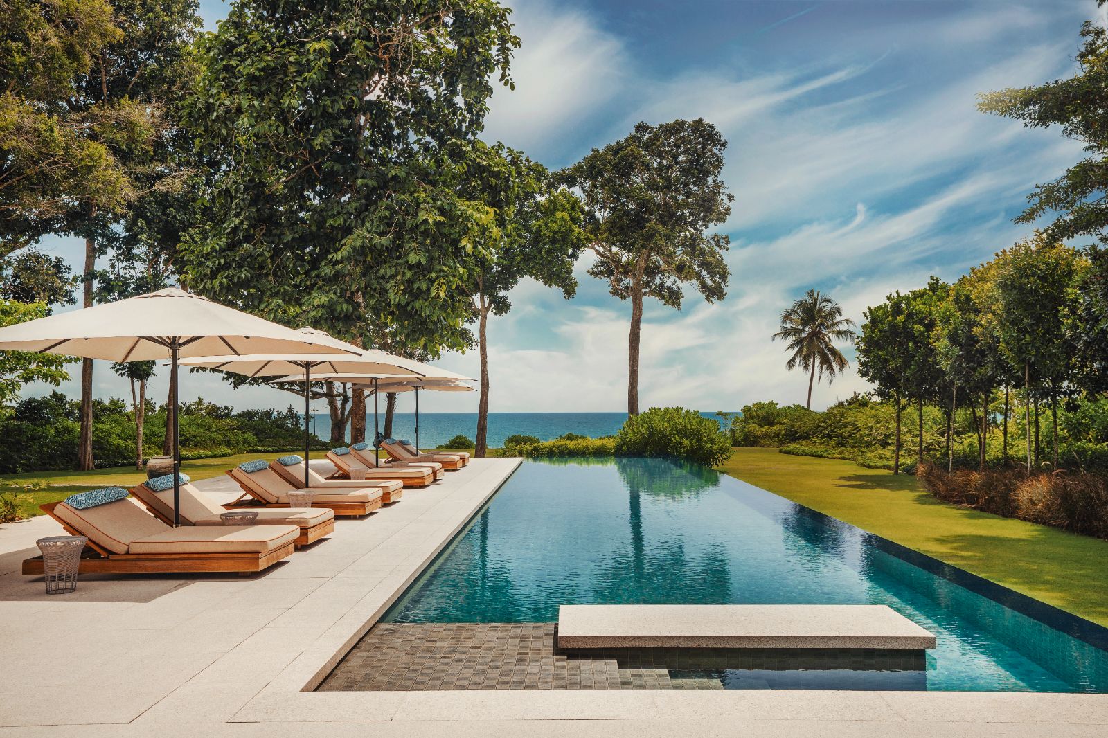 Villa one pool at One&Only Desaru Resort in Malaysia
