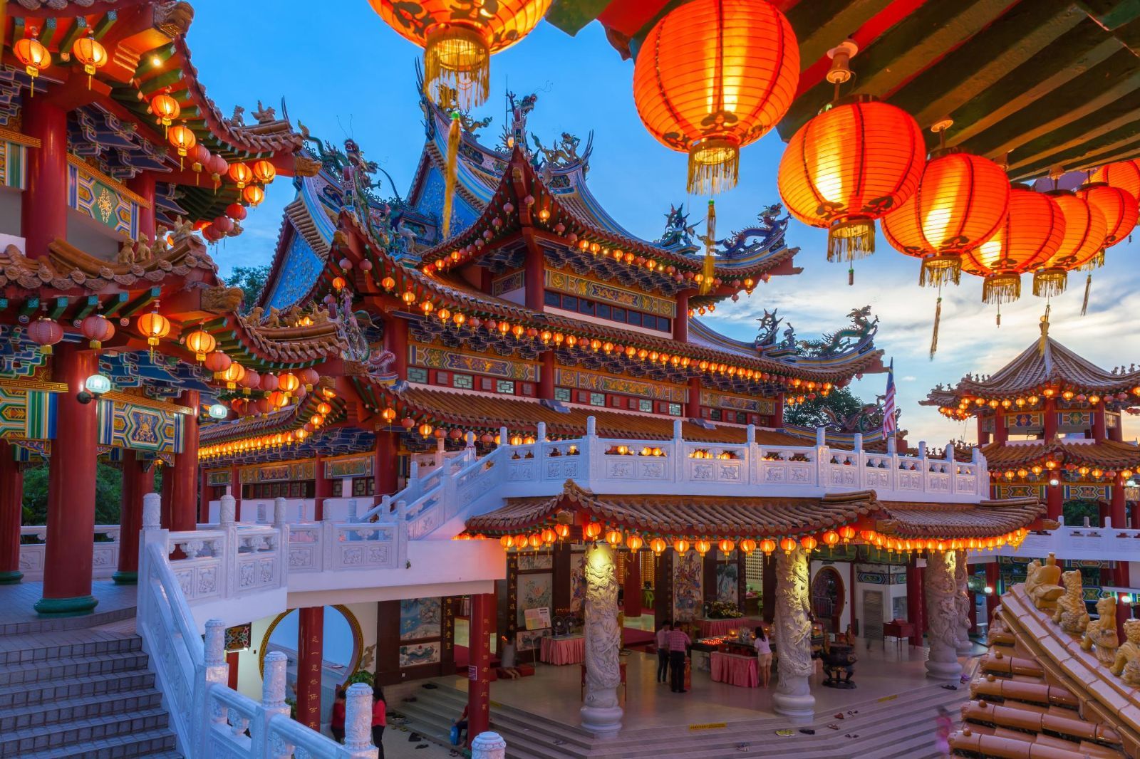 Thean Hou temple in Kuala Lumpur, Malaysia