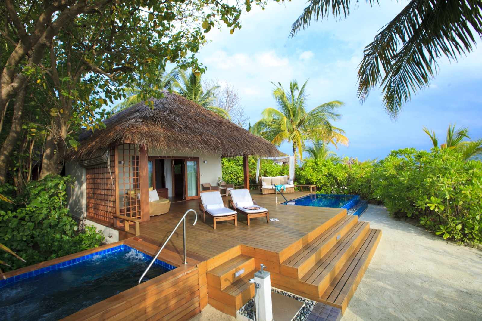 Premium Pool Villa with view of ocean at Baros
