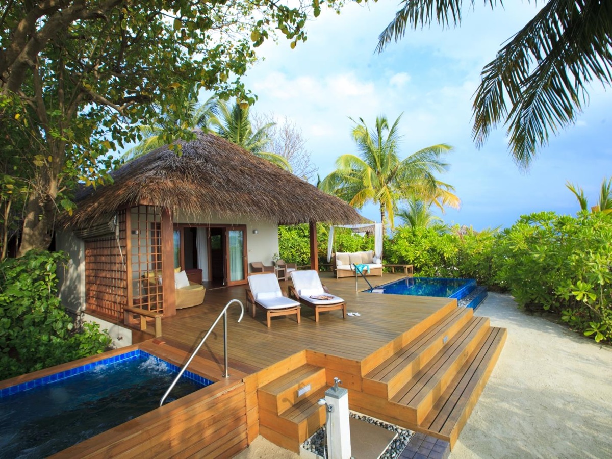 Premium Pool Villa with view of ocean at Baros