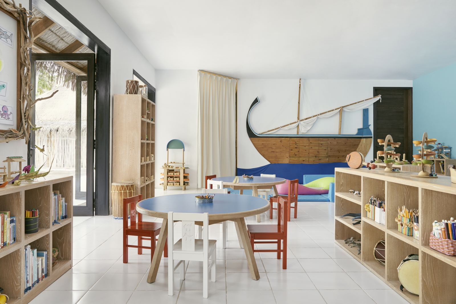 Kids' Club Play by COMO at luxury resort COMO Maalifushi in the Maldives