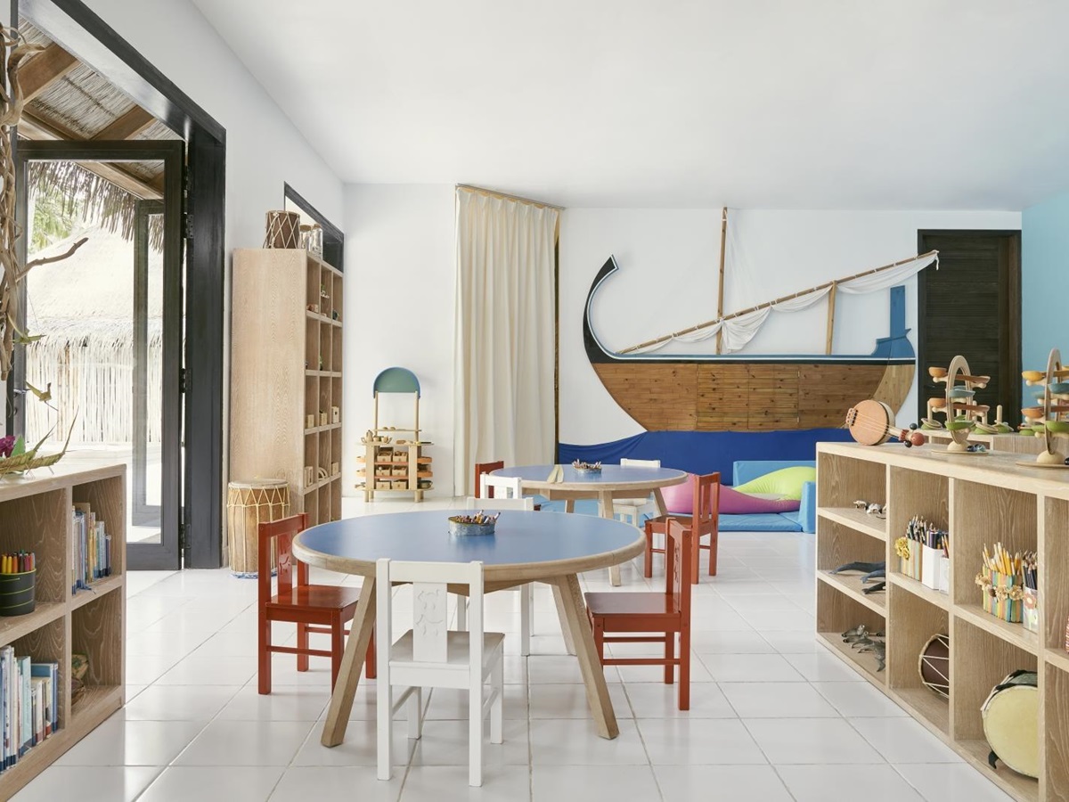 Kids' Club Play by COMO at luxury resort COMO Maalifushi in the Maldives