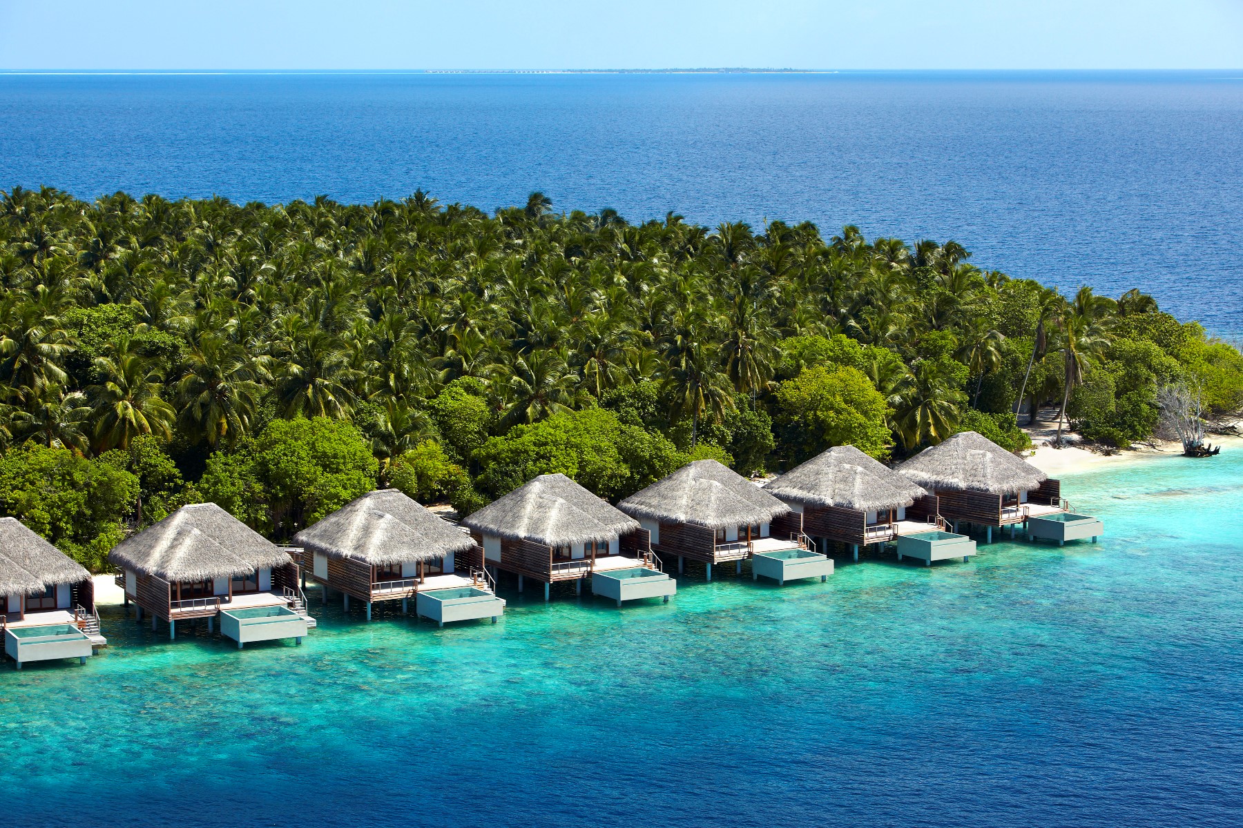 An aerial view of Dusit Thani