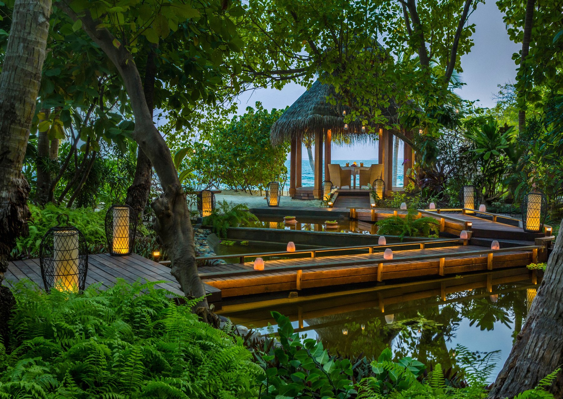 The wedding pavilion at Dusit Thani