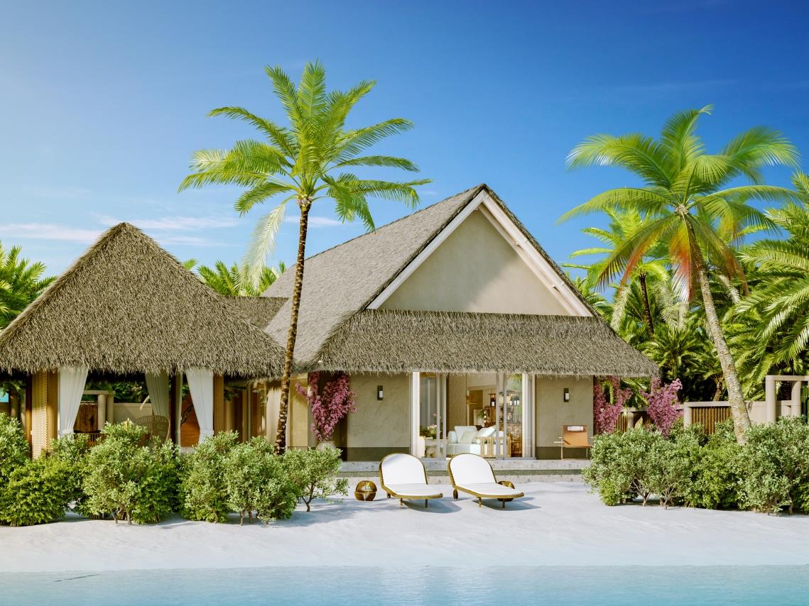 Beach Villa with Pool