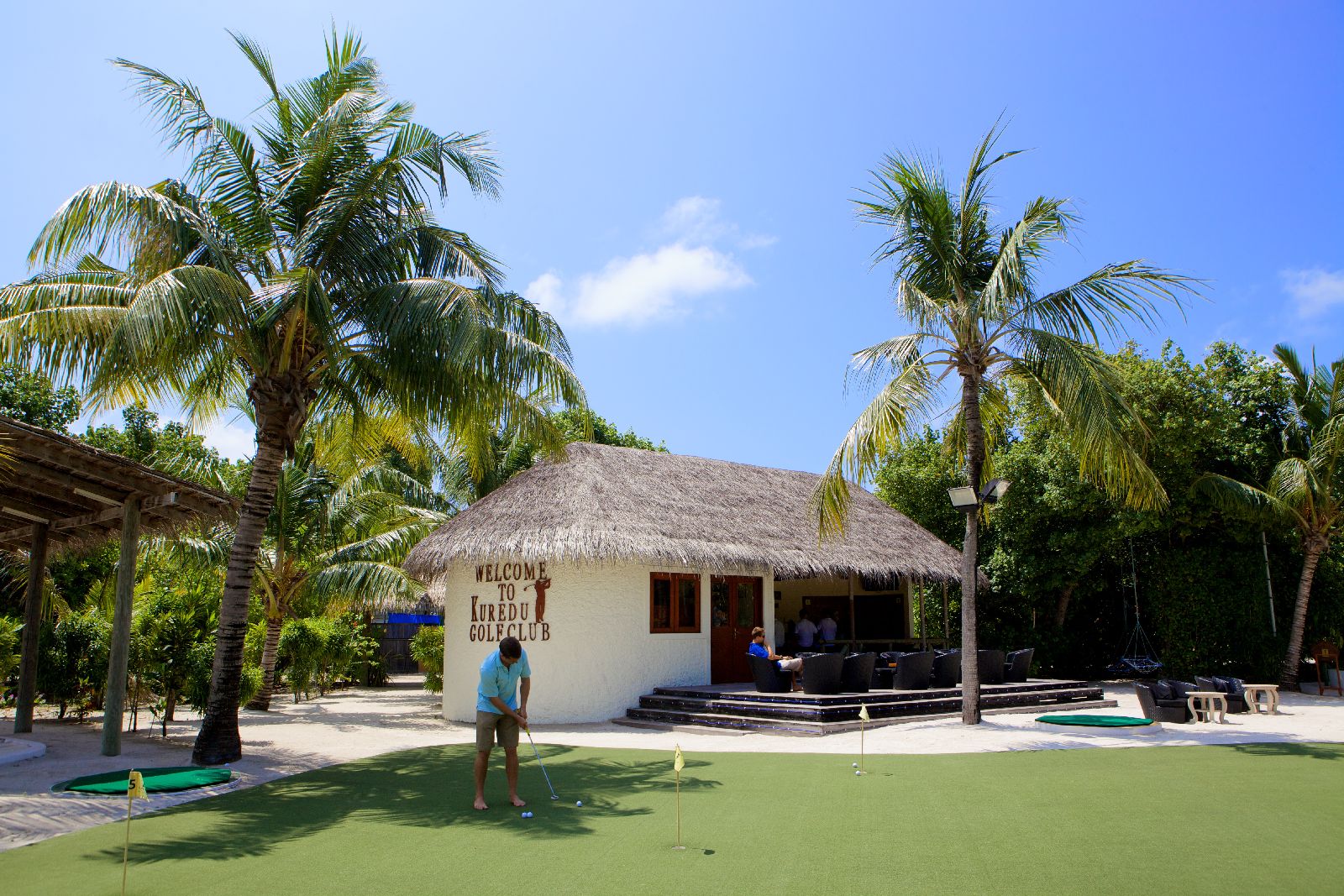 Golf at Kuredu Resort and Spa Maldives