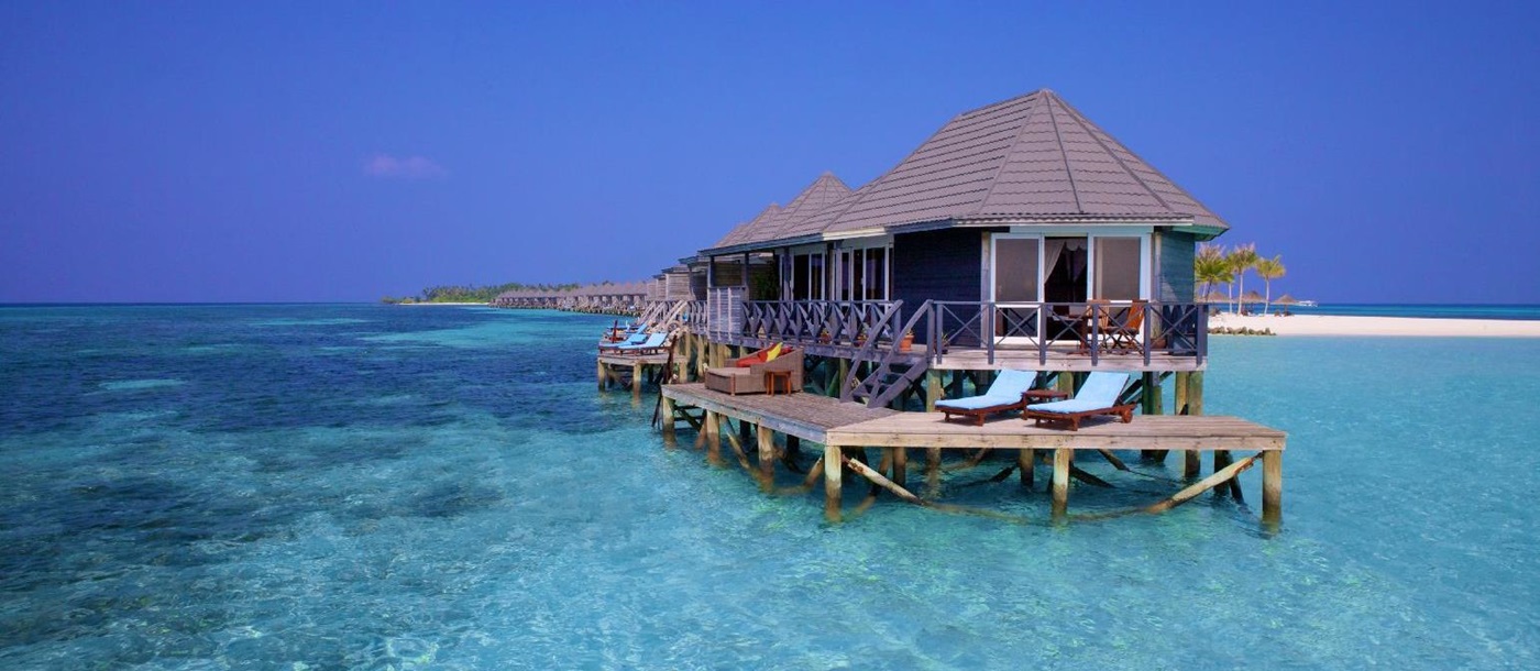Sangu water villas at Kuredu Resort and Spa Maldives