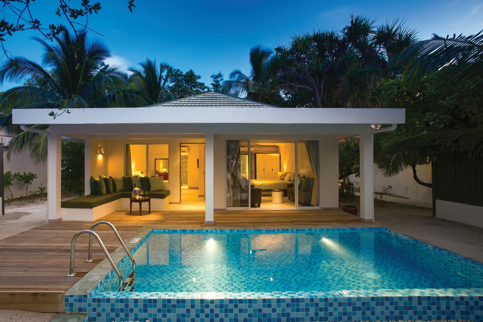 Beach suite with pool at Oblu By Atmosphere at Helengeli Maldives