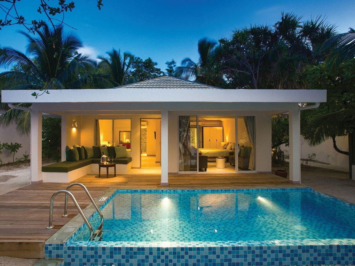 Beach suite with pool at Oblu By Atmosphere at Helengeli Maldives