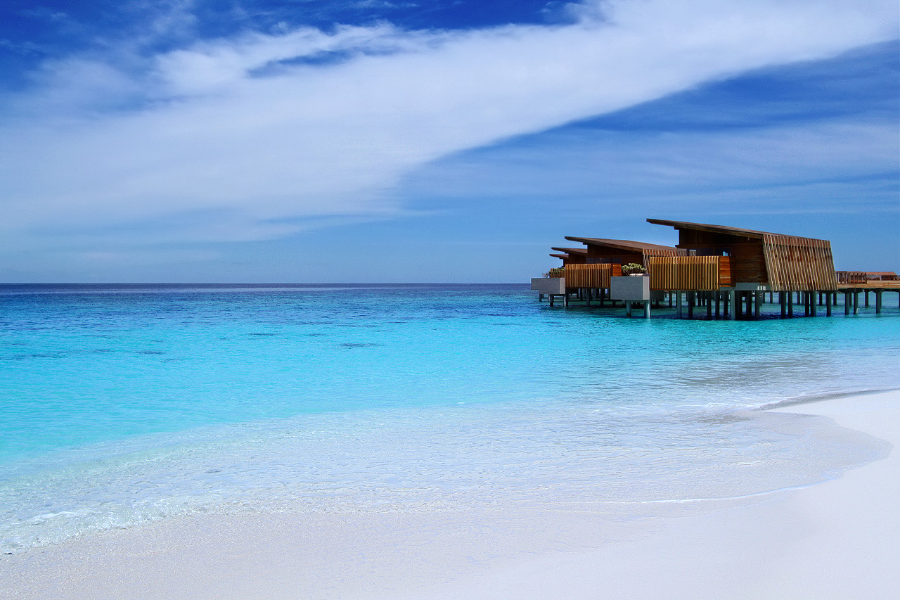 beach villa at  Park Hyatt Maldives