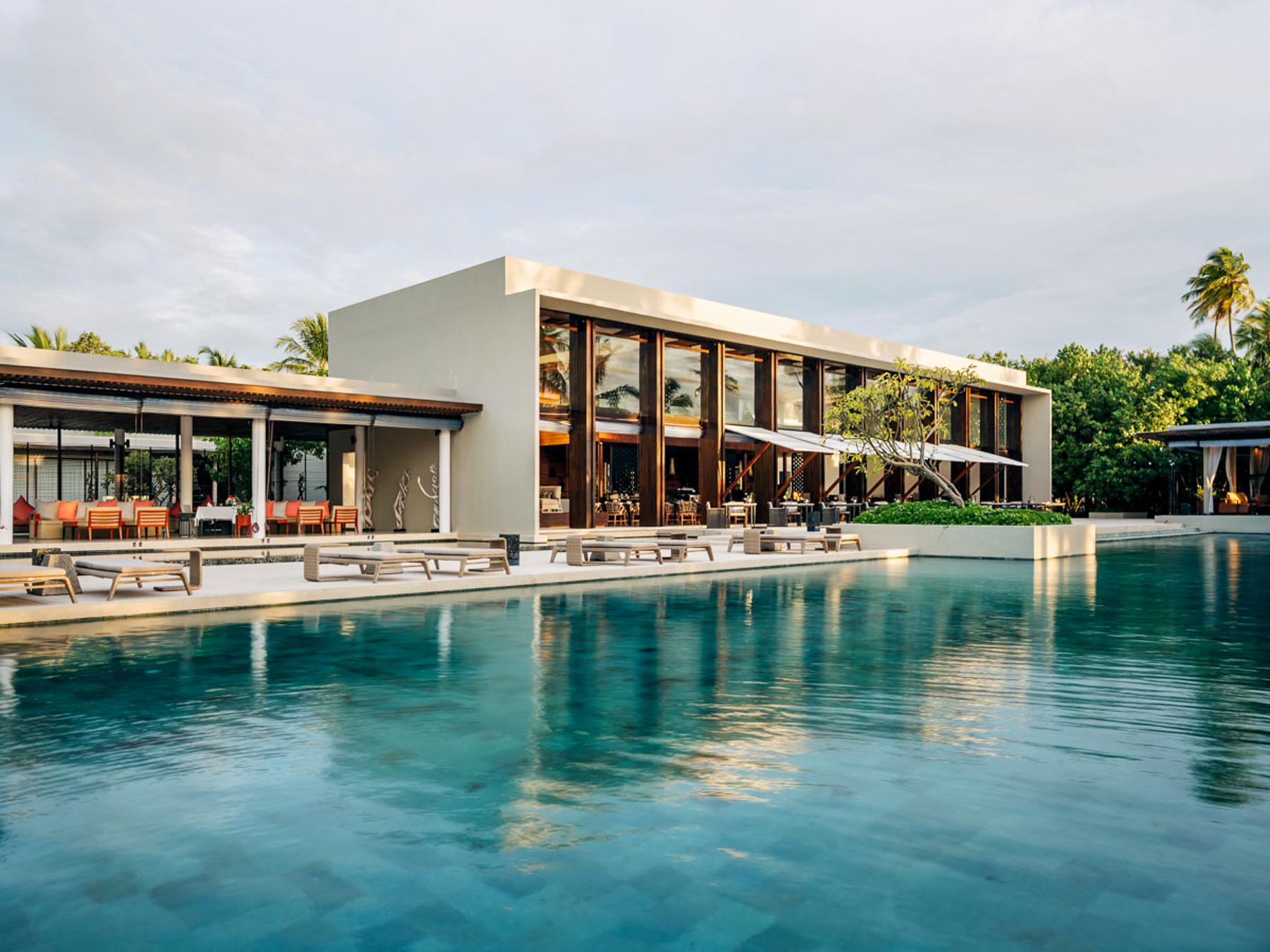 Exterior view of Park Hyatt Maldives Hadahaa