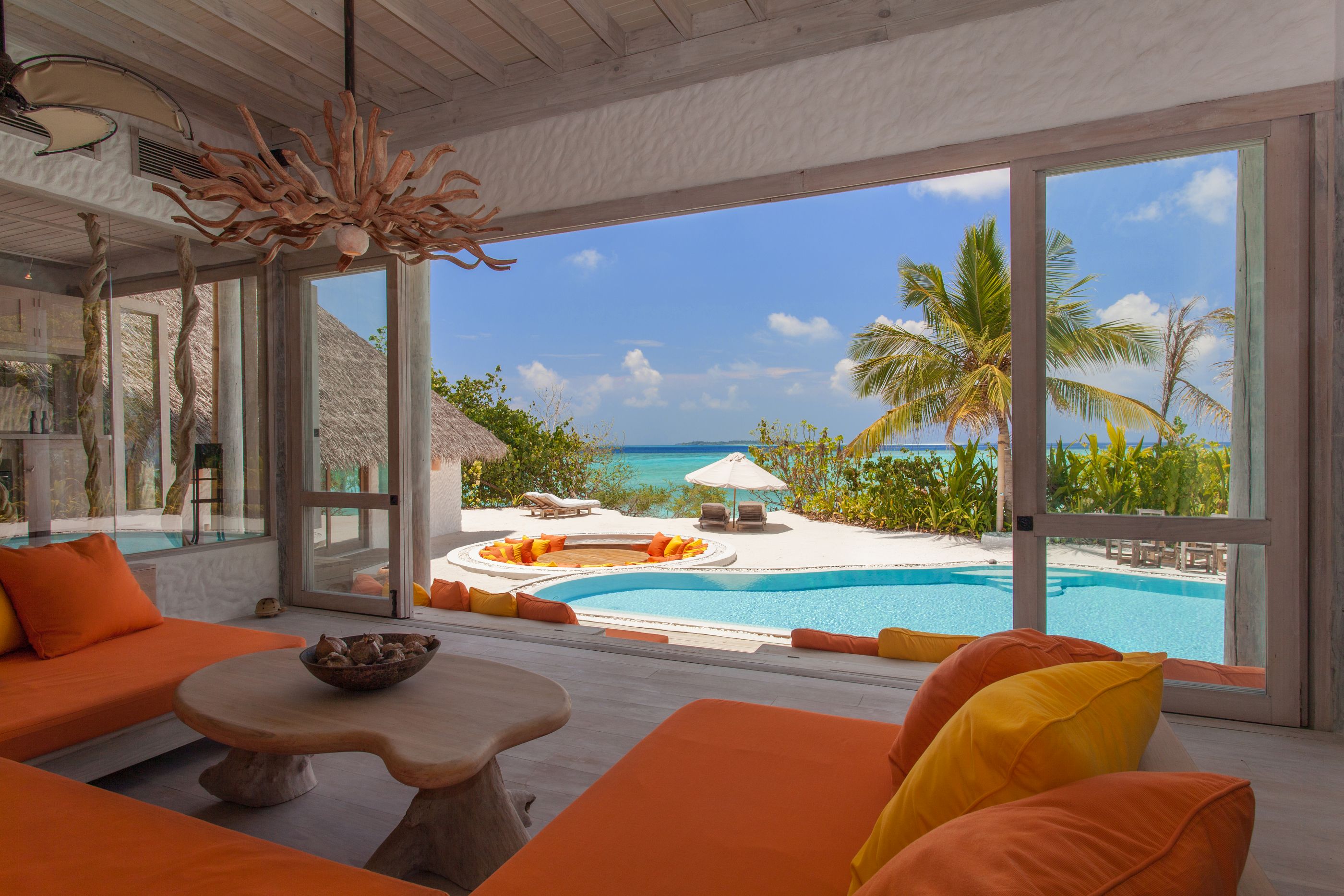Normal villa at Soneva Fushi, Maldives