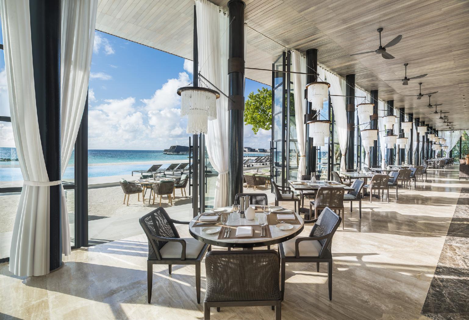 The Alba Restaurant at St Regis Vommuli, Maldives