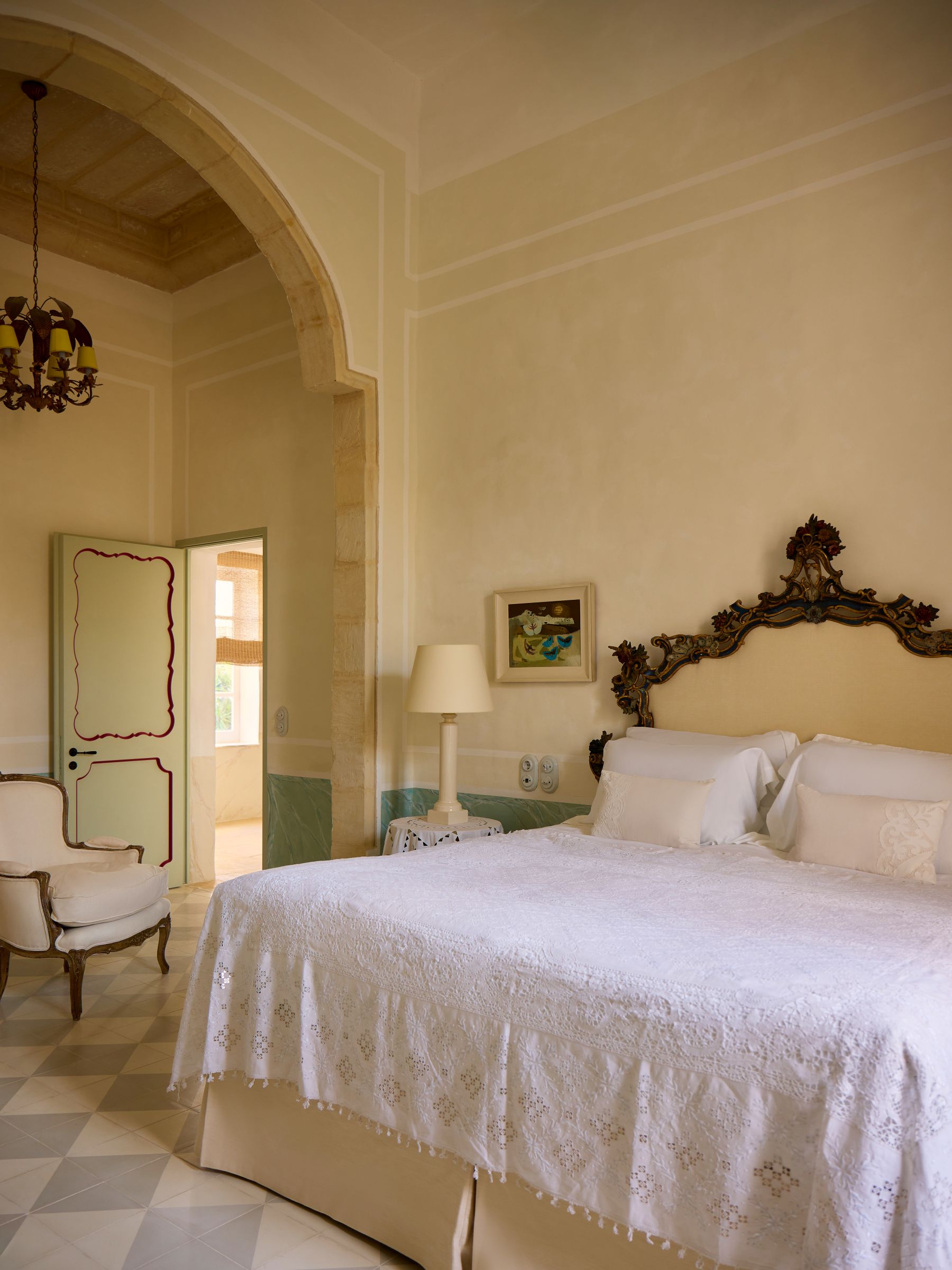 A guest bedroom at Casa Bonavita hotel Attard Malta