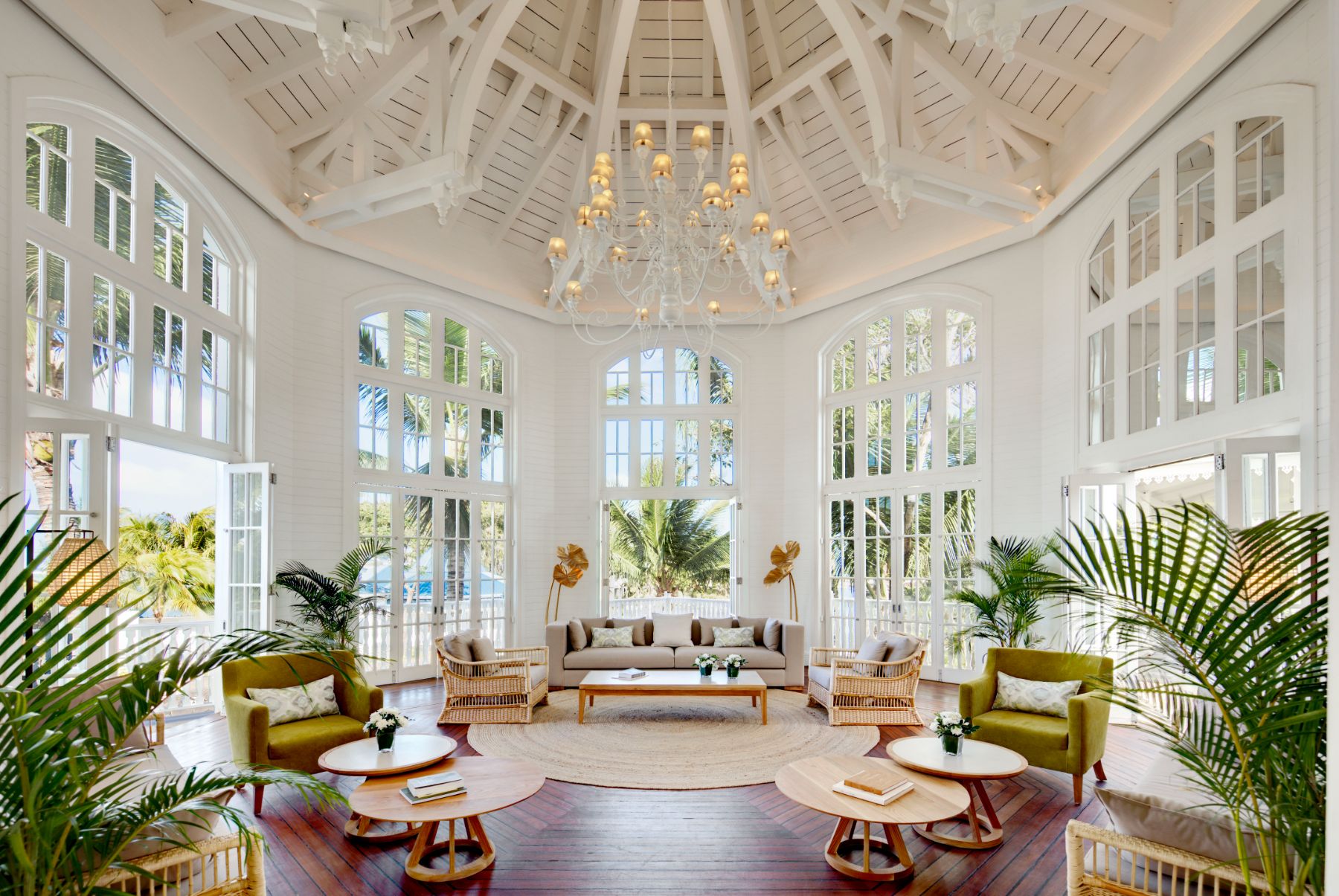 Lobby room at Heritage Le Telfair Golf & Wellness Resort in Mauritius