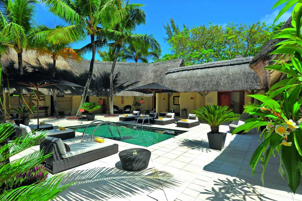 The spa at Le Prince Maurice, Mauritius